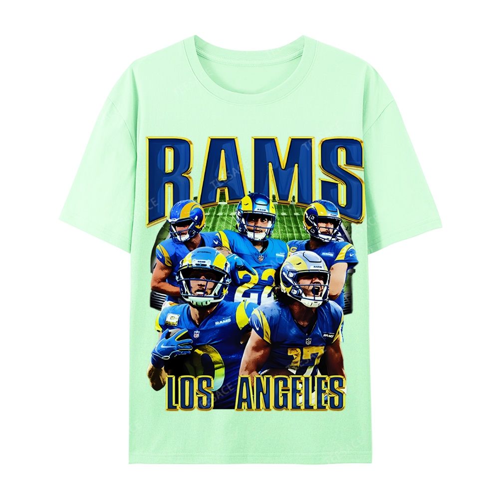 Casual Short Sleeve T-Shirt "Rams House" Tee