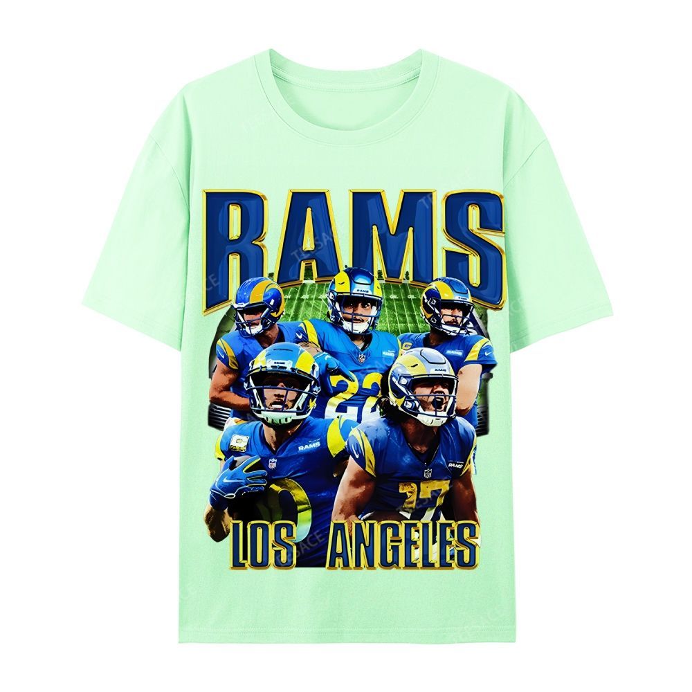 Casual Short Sleeve T-Shirt "Rams House" Tee