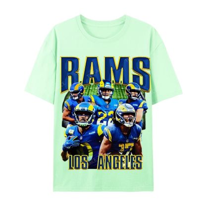 Casual Short Sleeve T-Shirt "Rams House" Tee