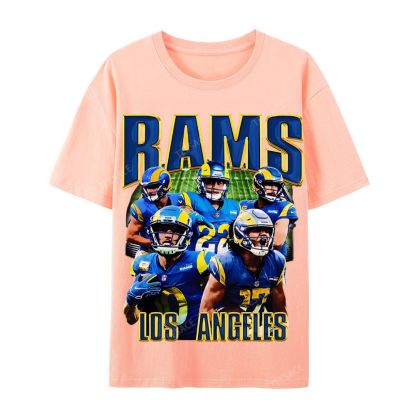Casual Short Sleeve T-Shirt "Rams House" Tee