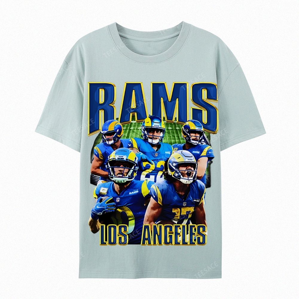 Casual Short Sleeve T-Shirt "Rams House" Tee