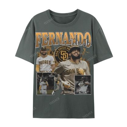 Casual Short Sleeve T-Shirt FERNANDO TATIS JR. TEE