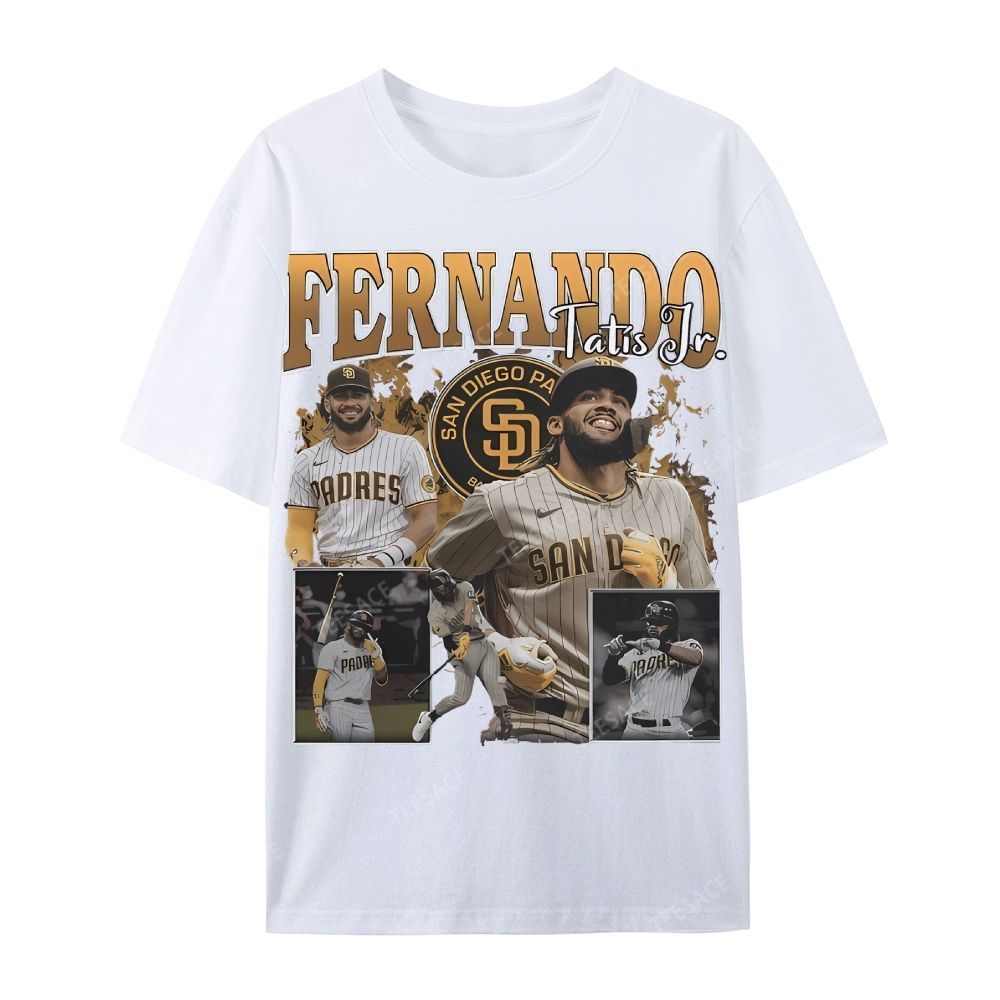 Casual Short Sleeve T-Shirt FERNANDO TATIS JR. TEE