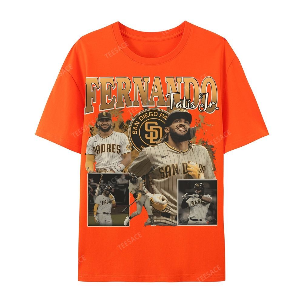 Casual Short Sleeve T-Shirt FERNANDO TATIS JR. TEE