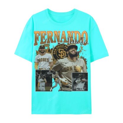 Casual Short Sleeve T-Shirt FERNANDO TATIS JR. TEE