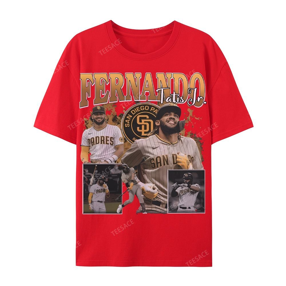 Casual Short Sleeve T-Shirt FERNANDO TATIS JR. TEE