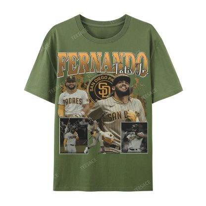 Casual Short Sleeve T-Shirt FERNANDO TATIS JR. TEE