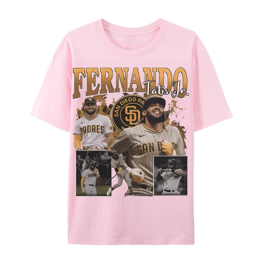 Casual Short Sleeve T-Shirt FERNANDO TATIS JR. TEE