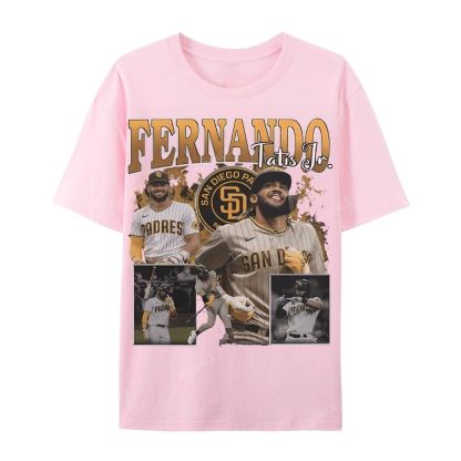 Casual Short Sleeve T-Shirt FERNANDO TATIS JR. TEE
