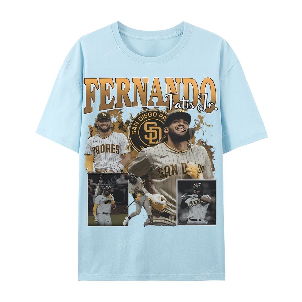 Casual Short Sleeve T-Shirt FERNANDO TATIS JR. TEE