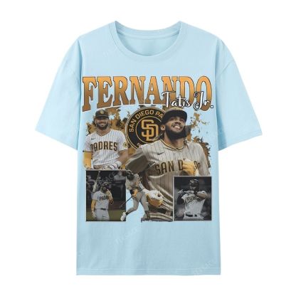 Casual Short Sleeve T-Shirt FERNANDO TATIS JR. TEE