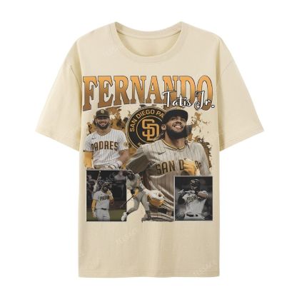Casual Short Sleeve T-Shirt FERNANDO TATIS JR. TEE