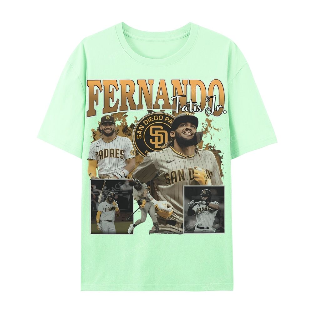 Casual Short Sleeve T-Shirt FERNANDO TATIS JR. TEE