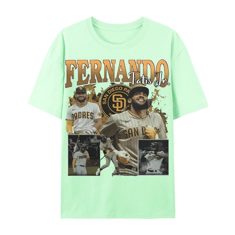 Casual Short Sleeve T-Shirt FERNANDO TATIS JR. TEE