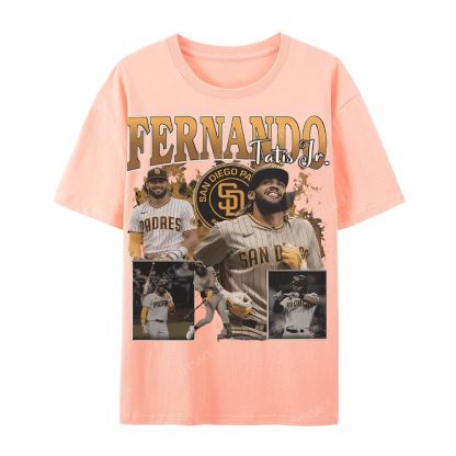 Casual Short Sleeve T-Shirt FERNANDO TATIS JR. TEE