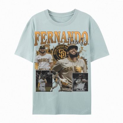 Casual Short Sleeve T-Shirt FERNANDO TATIS JR. TEE