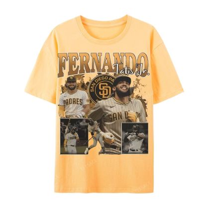 Casual Short Sleeve T-Shirt FERNANDO TATIS JR. TEE