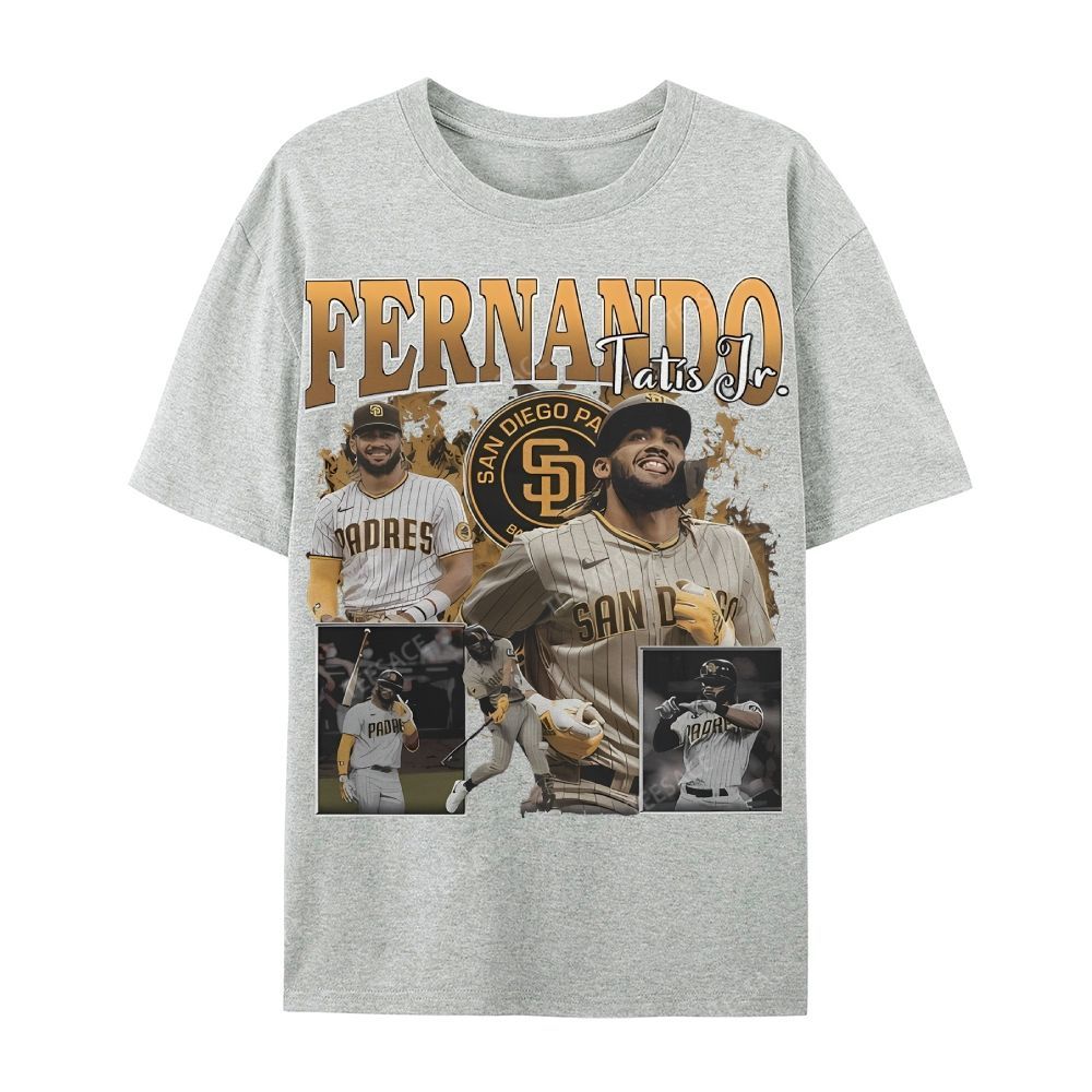 Casual Short Sleeve T-Shirt FERNANDO TATIS JR. TEE