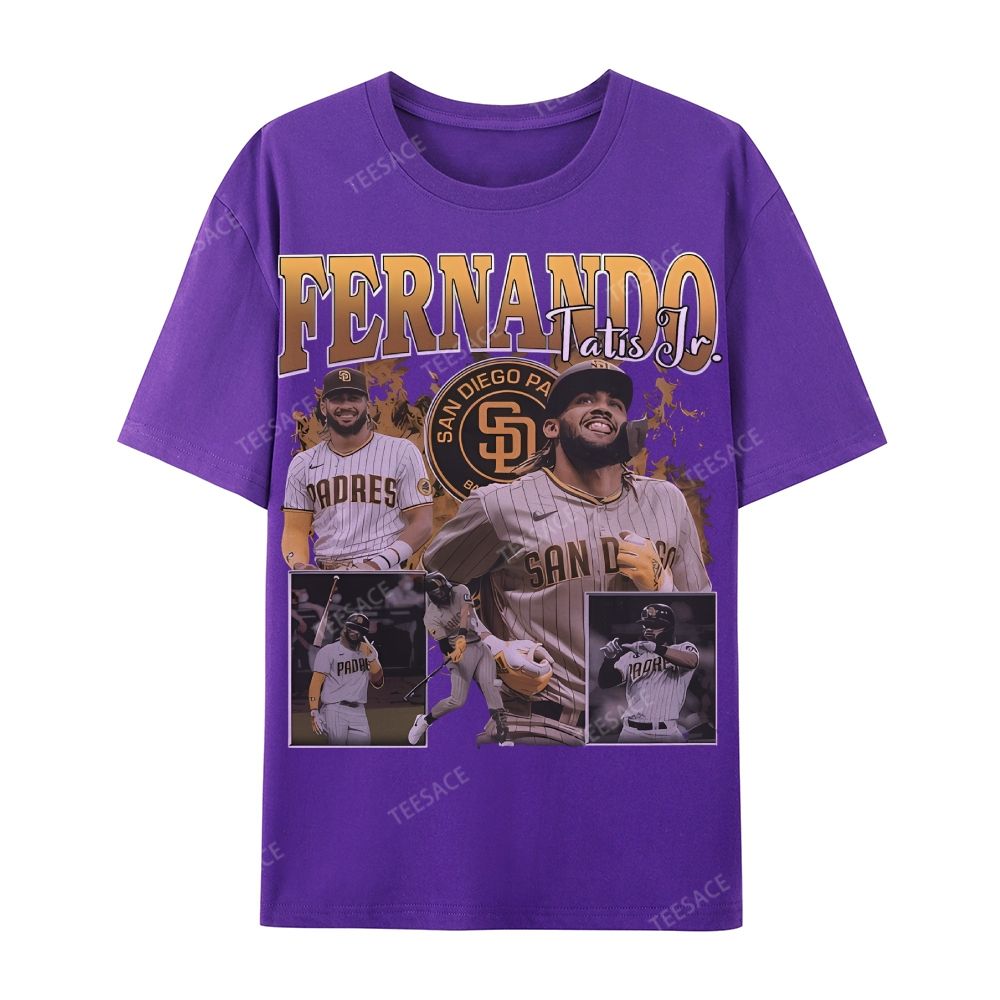 Casual Short Sleeve T-Shirt FERNANDO TATIS JR. TEE