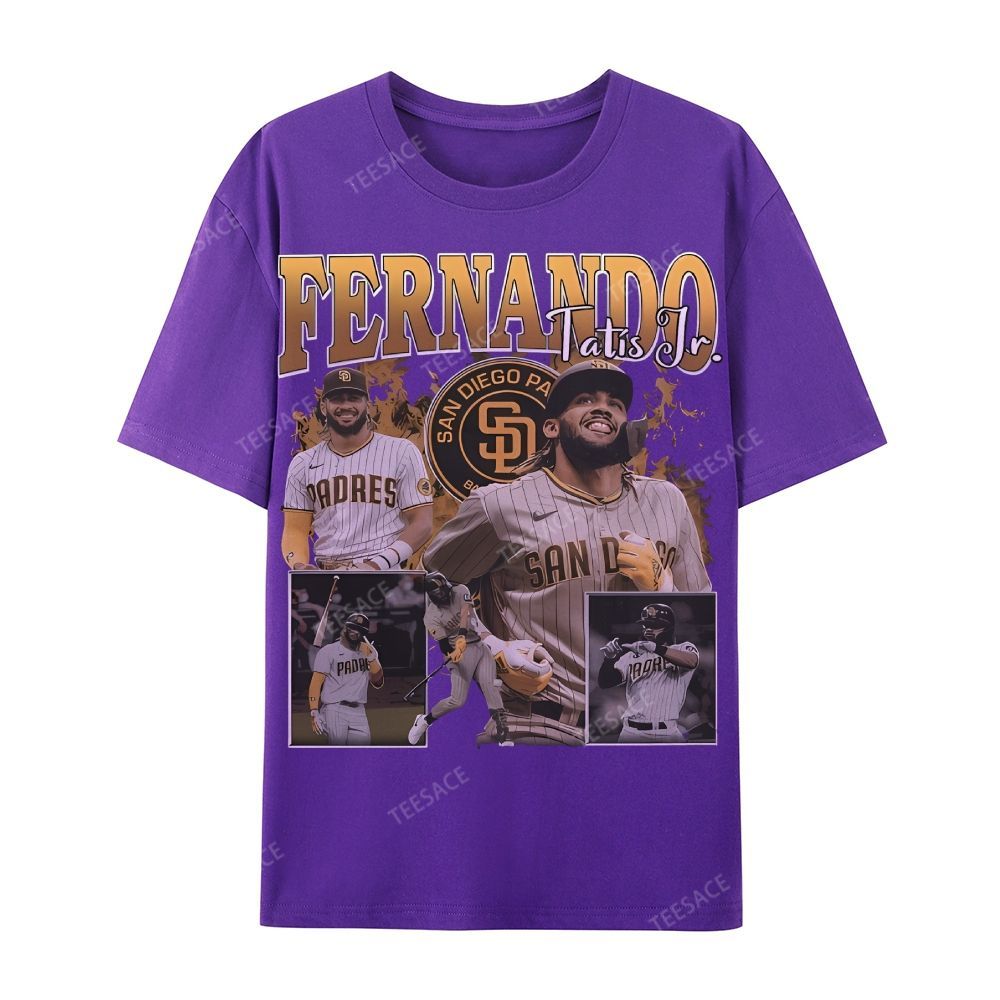 Casual Short Sleeve T-Shirt FERNANDO TATIS JR. TEE