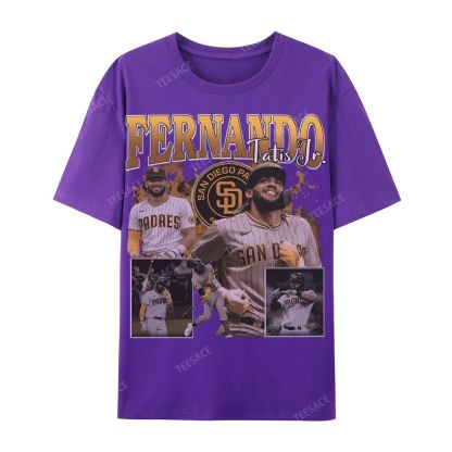 Casual Short Sleeve T-Shirt FERNANDO TATIS JR. TEE