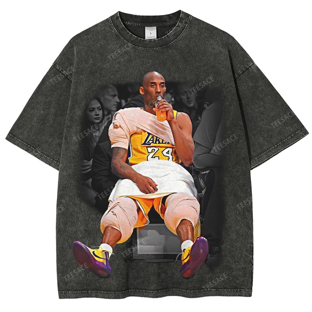  Unisex-Adult Ultra Cotton Washed T-Shirt Graphic Kobe