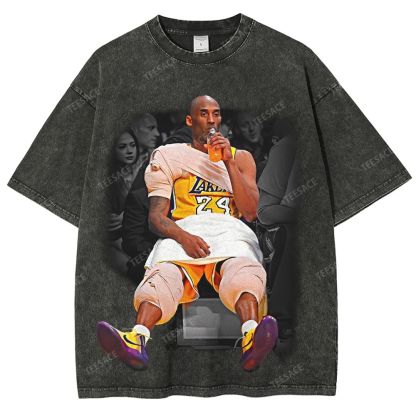  Unisex-Adult Ultra Cotton Washed T-Shirt Graphic Kobe