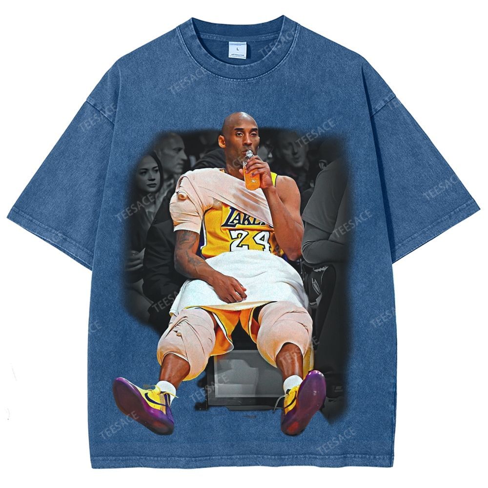  Unisex-Adult Ultra Cotton Washed T-Shirt Graphic Kobe