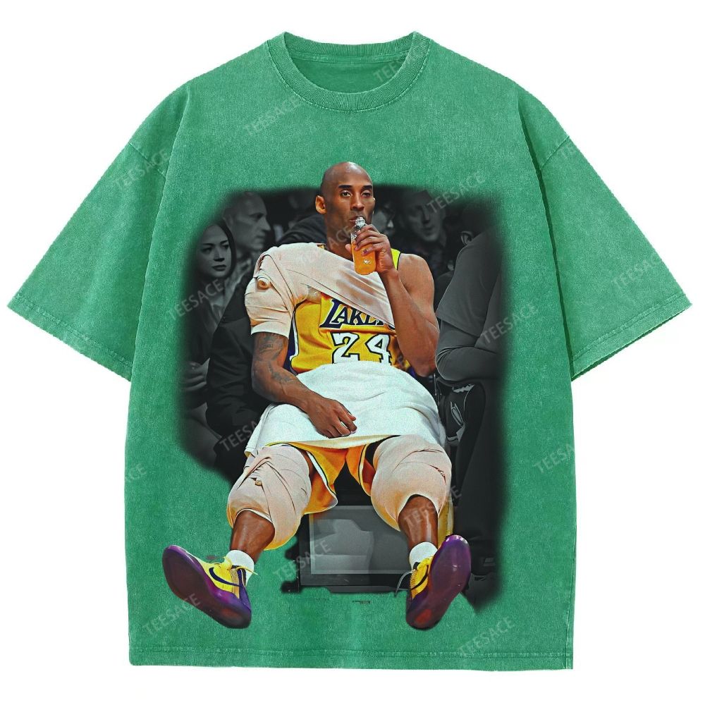  Unisex-Adult Ultra Cotton Washed T-Shirt Graphic Kobe