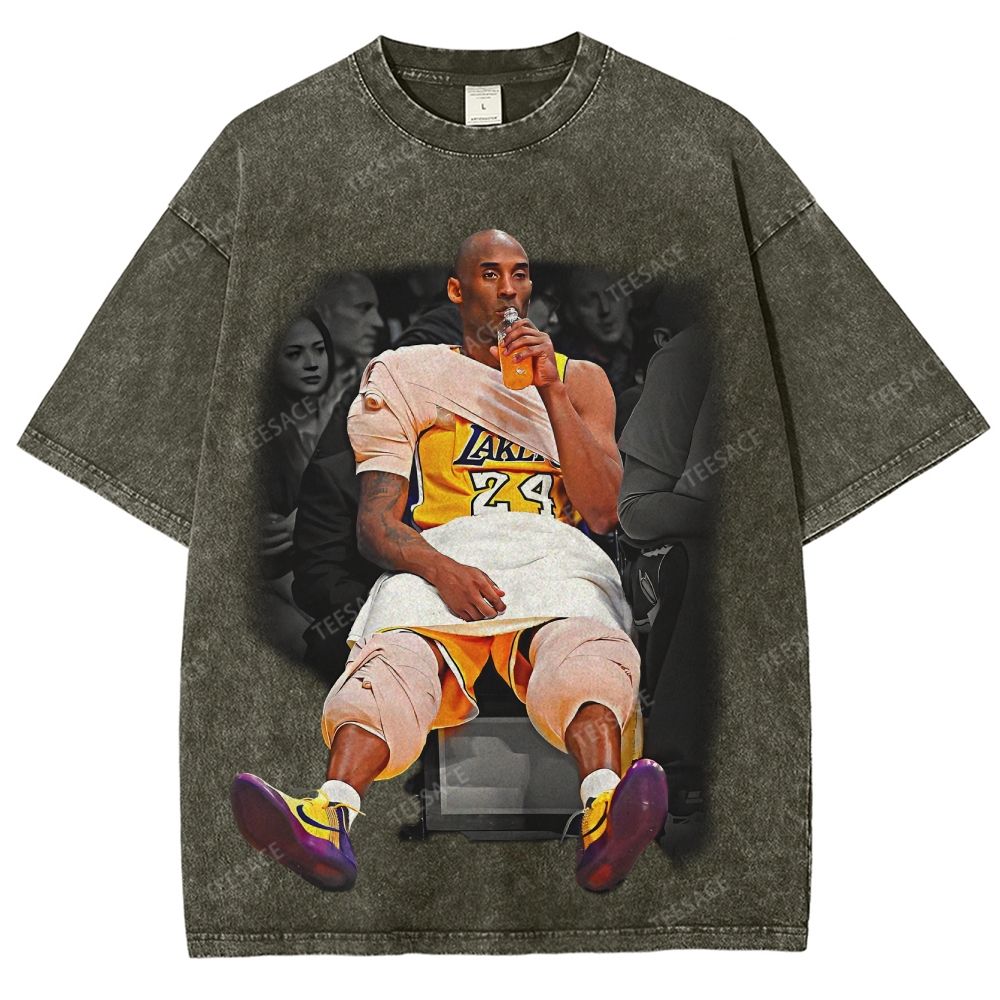  Unisex-Adult Ultra Cotton Washed T-Shirt Graphic Kobe