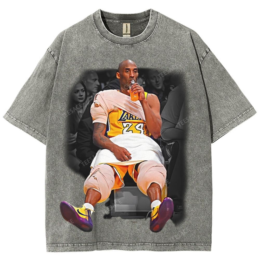  Unisex-Adult Ultra Cotton Washed T-Shirt Graphic Kobe