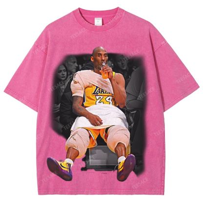  Unisex-Adult Ultra Cotton Washed T-Shirt Graphic Kobe