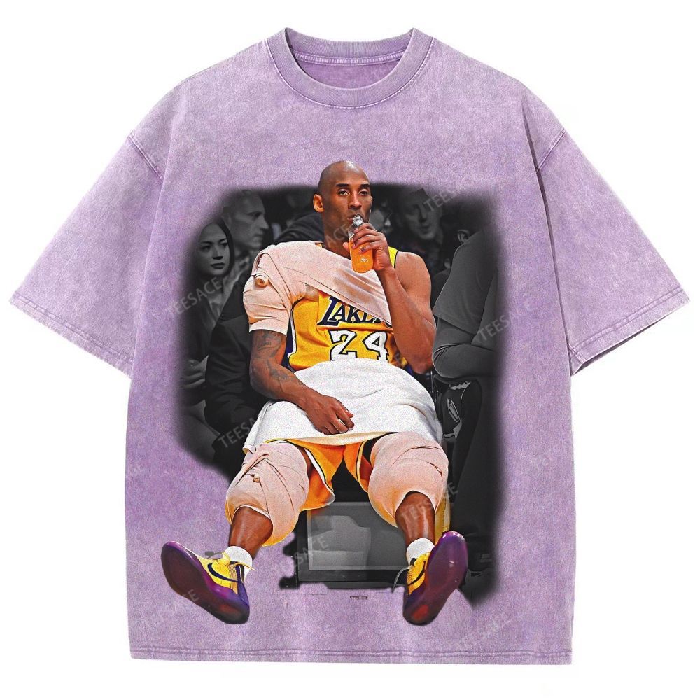  Unisex-Adult Ultra Cotton Washed T-Shirt Graphic Kobe
