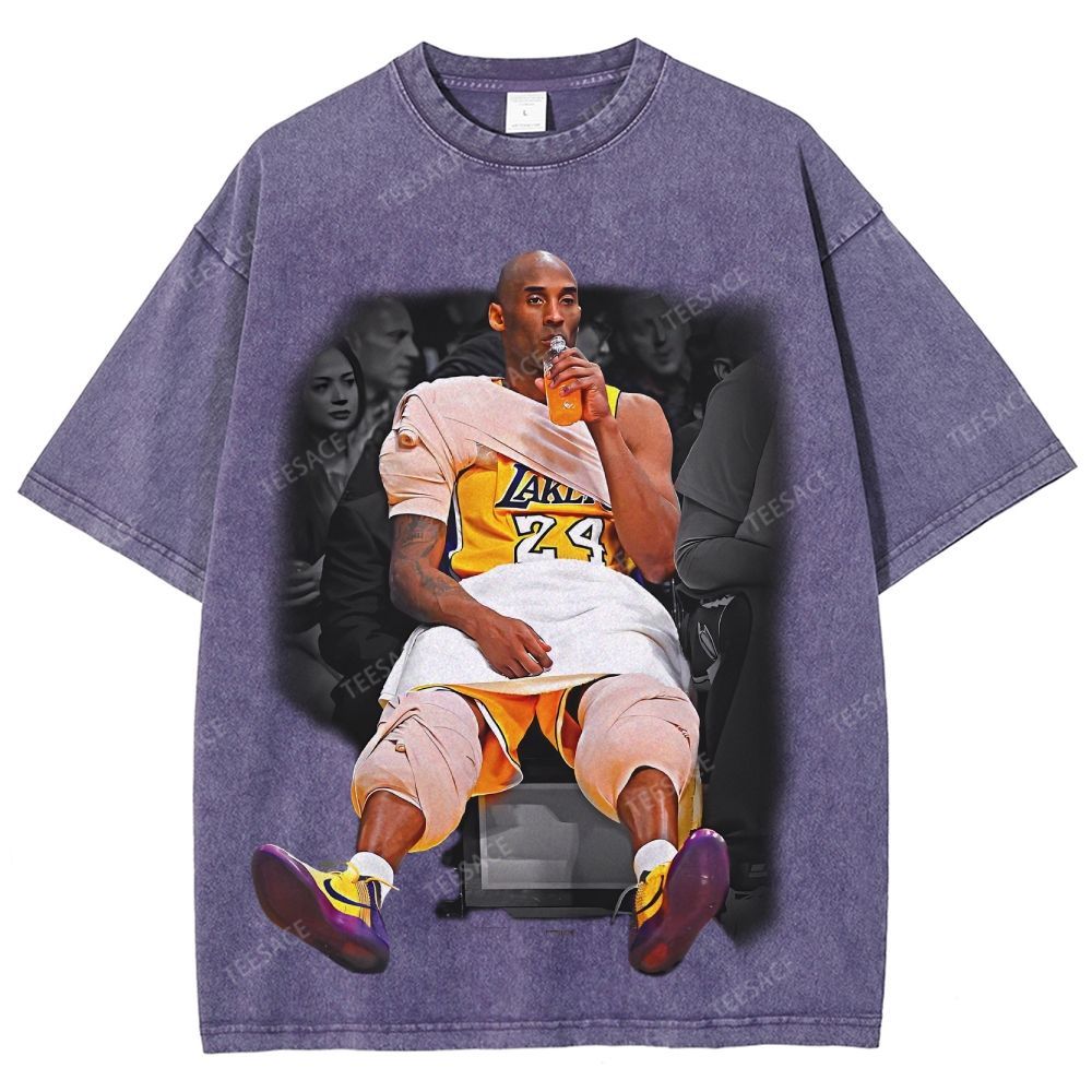  Unisex-Adult Ultra Cotton Washed T-Shirt Graphic Kobe