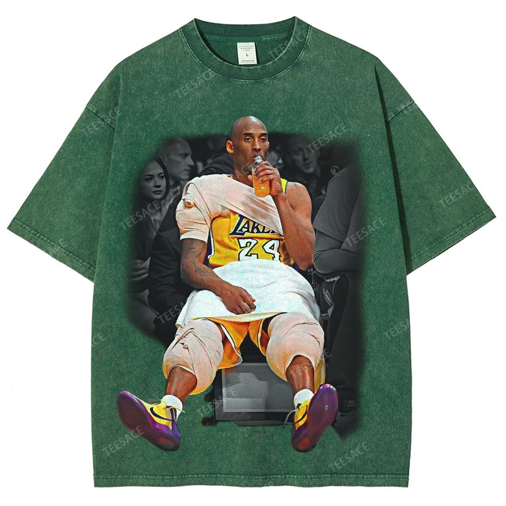  Unisex-Adult Ultra Cotton Washed T-Shirt Graphic Kobe