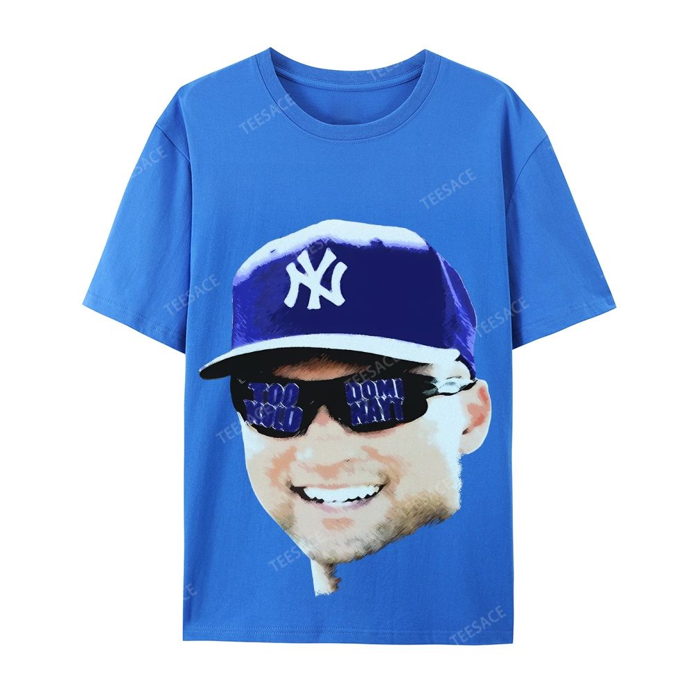 Unisex-Adult Ultra Cotton T-Shirt Graphic  JETER BIG FACE TEE