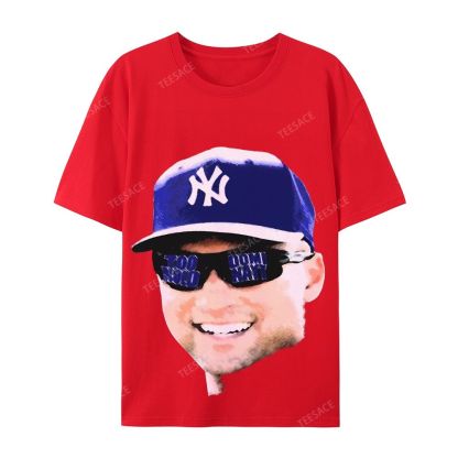 Unisex-Adult Ultra Cotton T-Shirt Graphic  JETER BIG FACE TEE