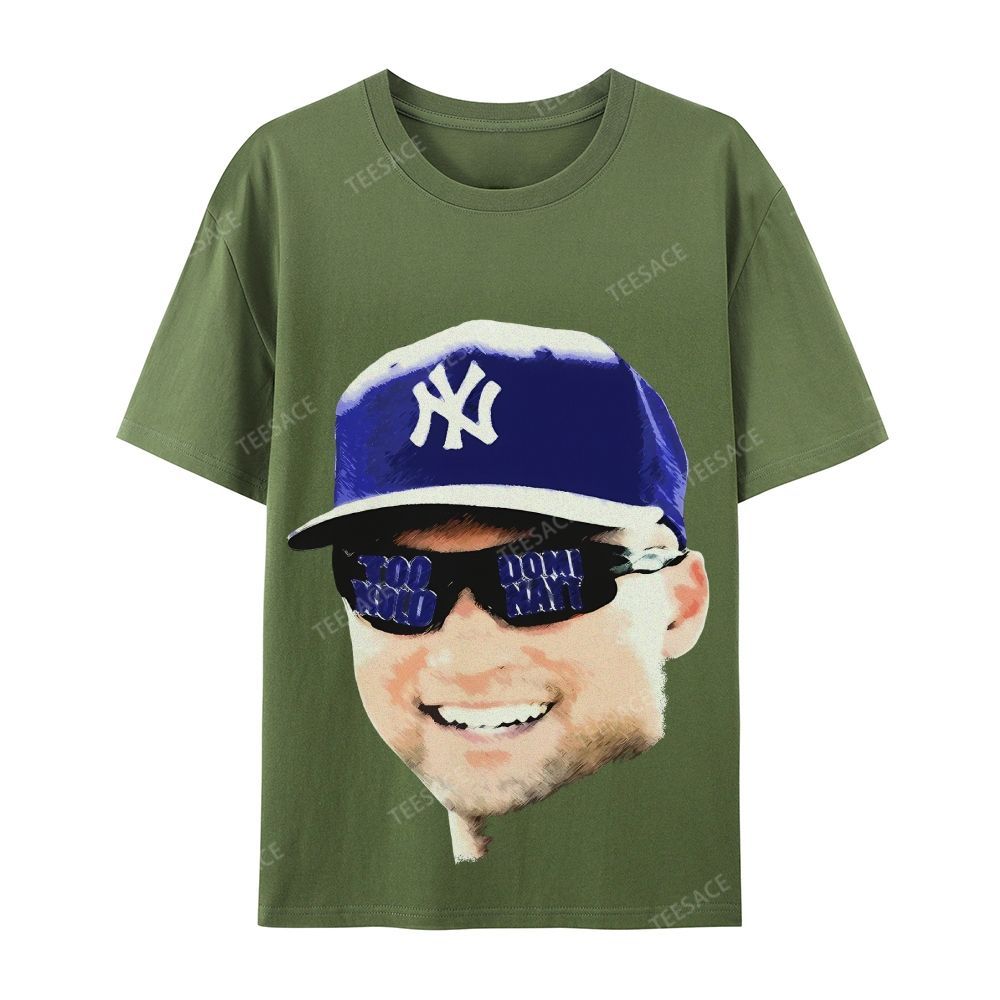 Unisex-Adult Ultra Cotton T-Shirt Graphic  JETER BIG FACE TEE