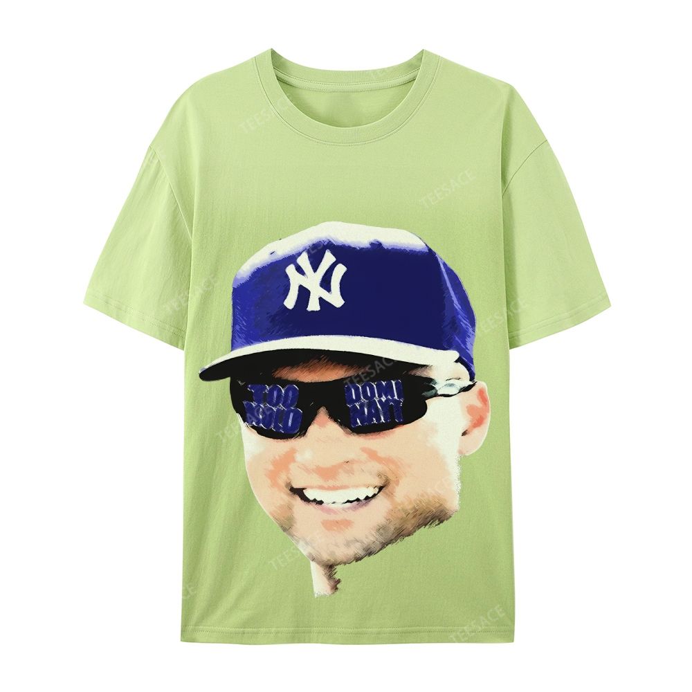 Unisex-Adult Ultra Cotton T-Shirt Graphic  JETER BIG FACE TEE