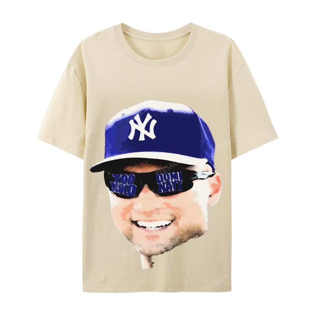 Unisex-Adult Ultra Cotton T-Shirt Graphic  JETER BIG FACE TEE