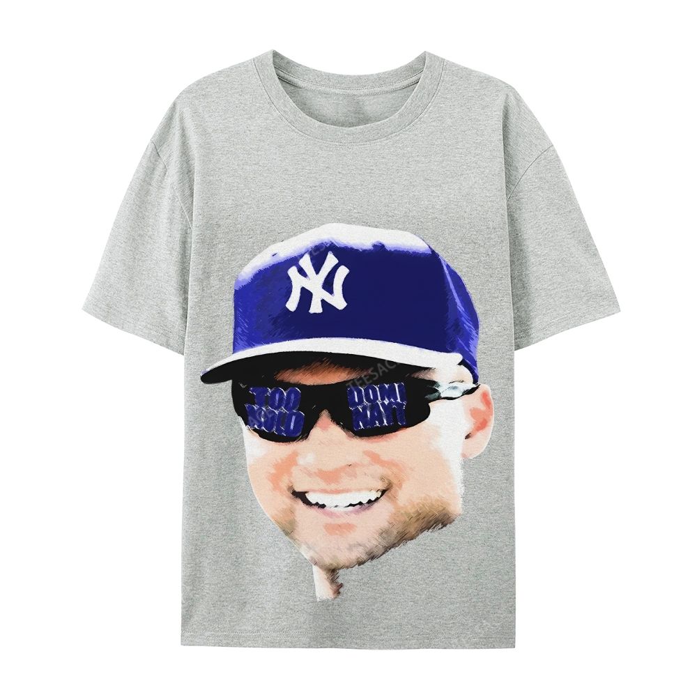 Unisex-Adult Ultra Cotton T-Shirt Graphic  JETER BIG FACE TEE