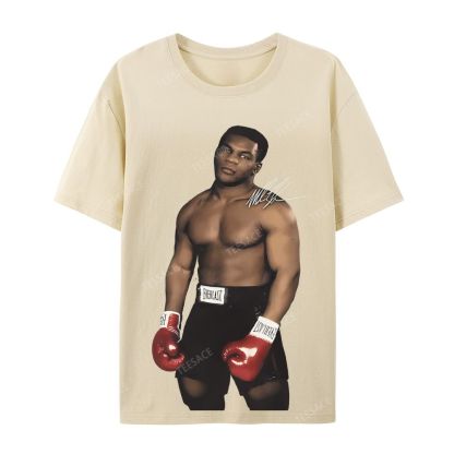 Casual Short Sleeve T-Shirt MIKE TYSON TEE