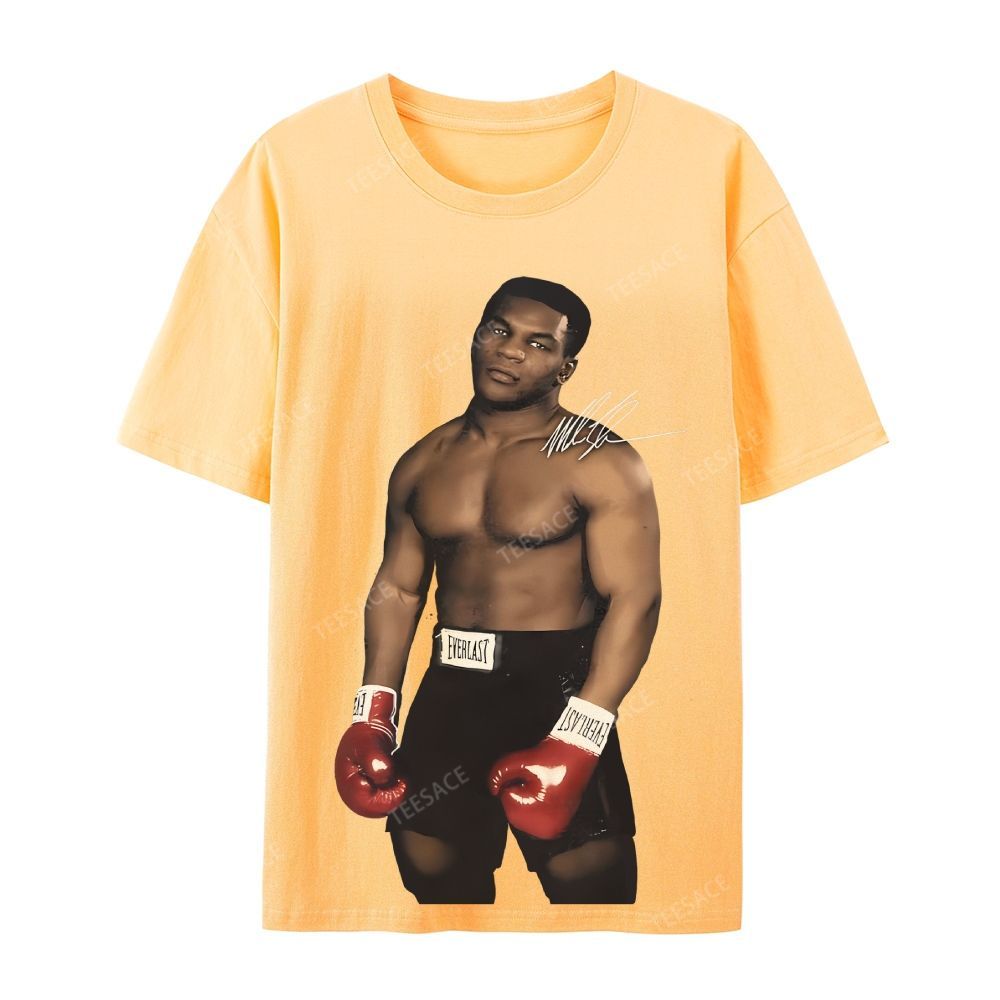 Casual Short Sleeve T-Shirt MIKE TYSON TEE