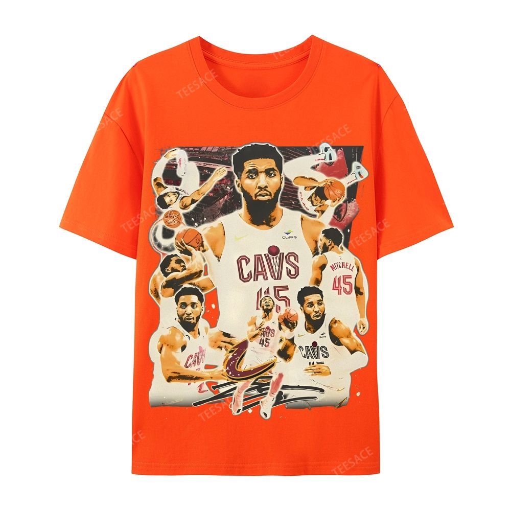 Casual Short Sleeve T-Shirt DONOVAN MITCHELL V3 TEE