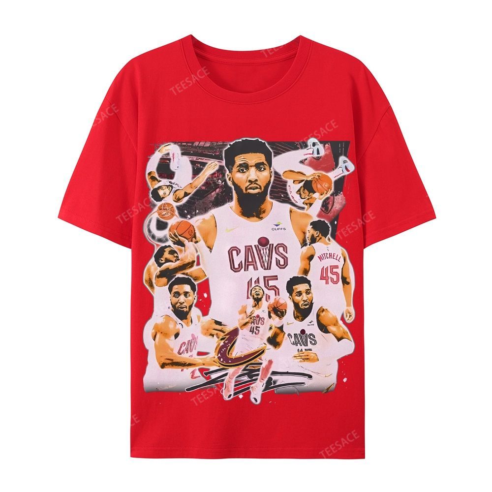 Casual Short Sleeve T-Shirt DONOVAN MITCHELL V3 TEE