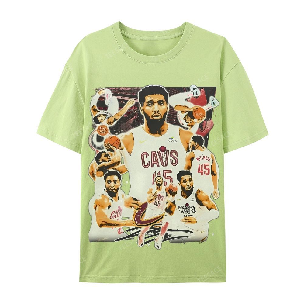 Casual Short Sleeve T-Shirt DONOVAN MITCHELL V3 TEE