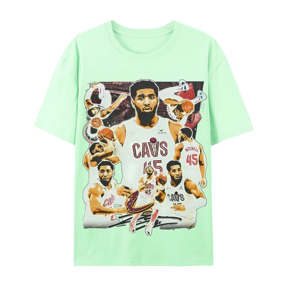 Casual Short Sleeve T-Shirt DONOVAN MITCHELL V3 TEE