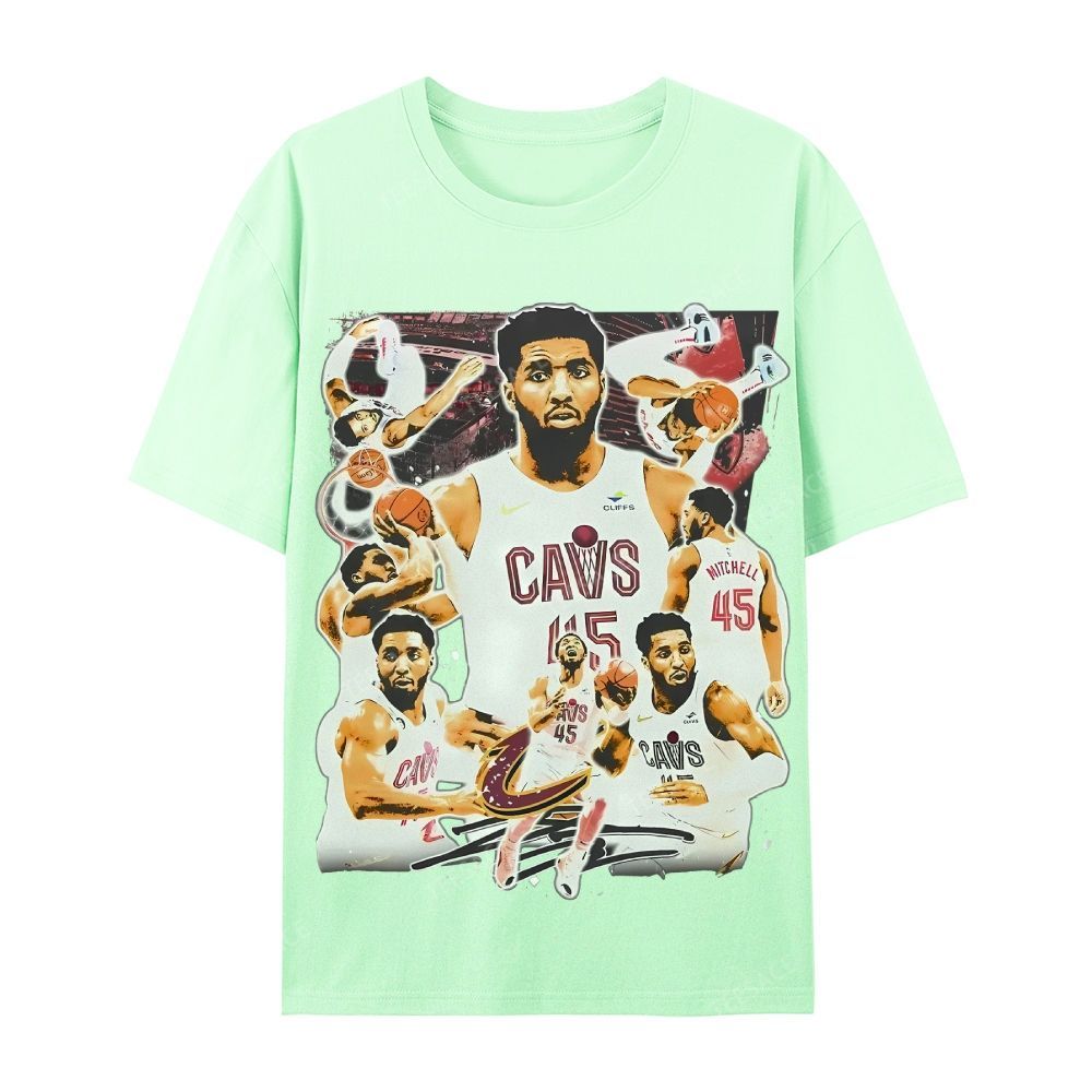 Casual Short Sleeve T-Shirt DONOVAN MITCHELL V3 TEE