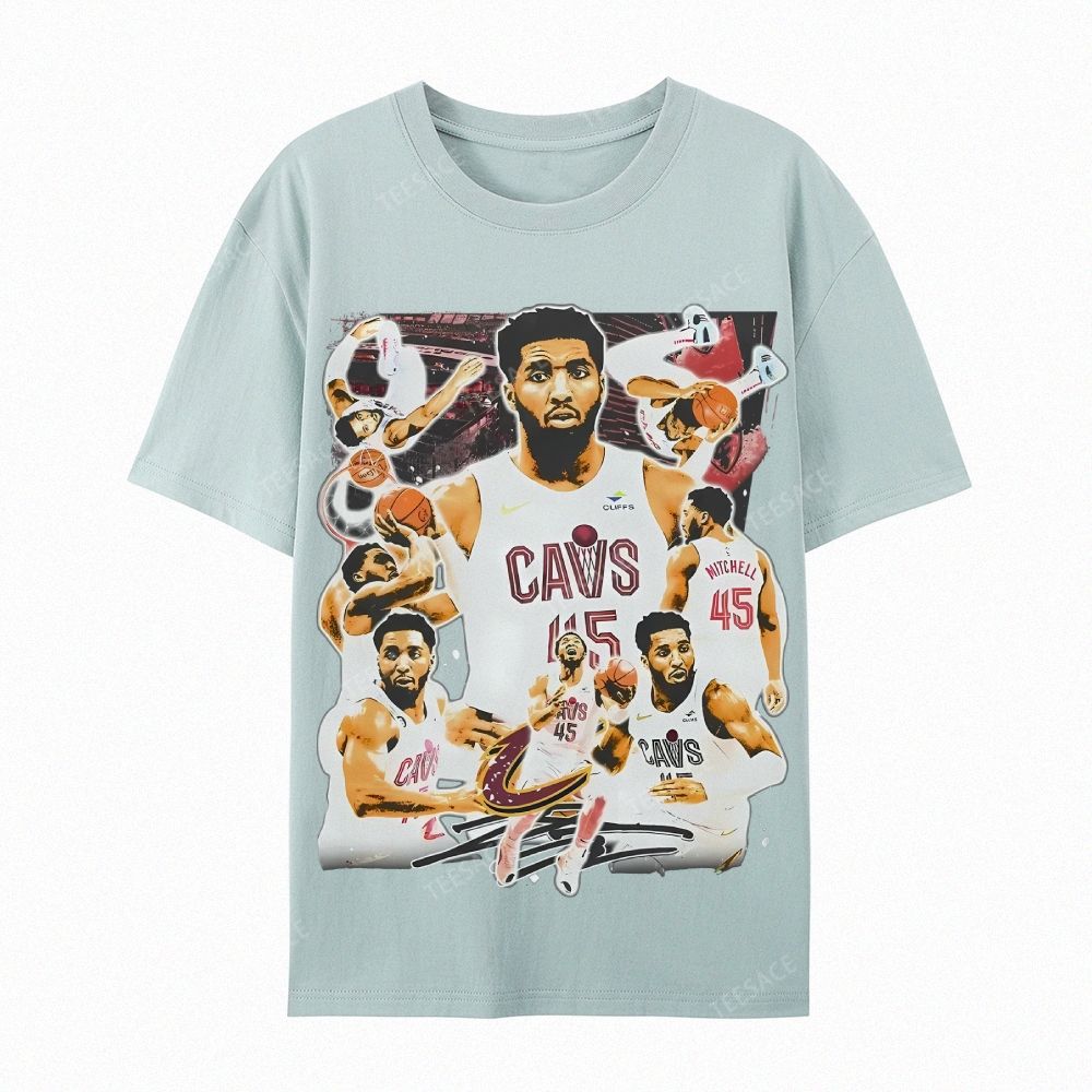 Casual Short Sleeve T-Shirt DONOVAN MITCHELL V3 TEE