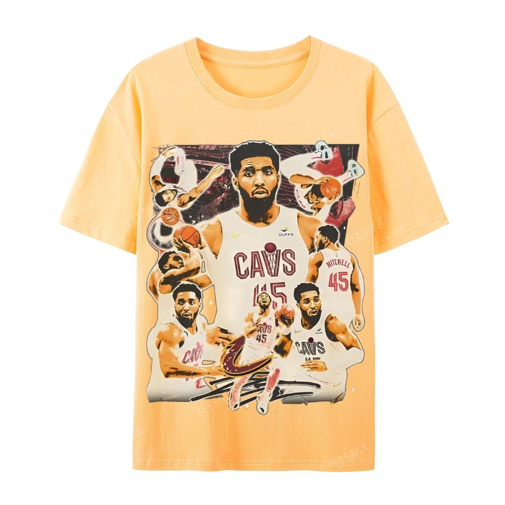 Casual Short Sleeve T-Shirt DONOVAN MITCHELL V3 TEE